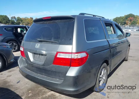 2007 Honda Odyssey Ex из США, поврежденный, VIN 5FNRL38407B439136